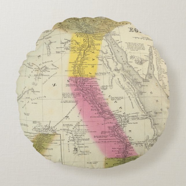 Egypten 6 rund kudde (Framsidan)