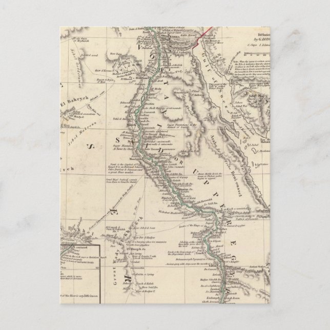 EGYPTEN 6 VYKORT (Framsida)