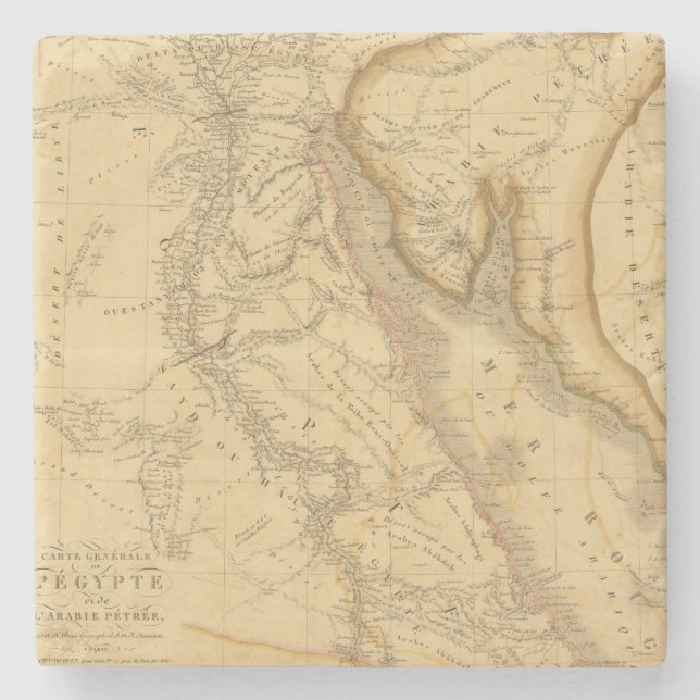 Egypten 7 underlägg sten (Framsidan)