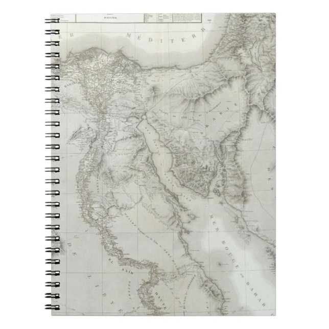 Egypten 8 anteckningsbok med spiral (Framsidan)