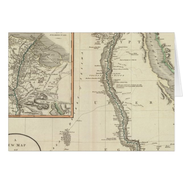 EGYPTEN 8 HÄLSNINGSKORT (Framsidan Horizontal)