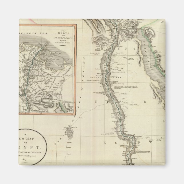 EGYPTEN 8 MAGNET (Framsidan)