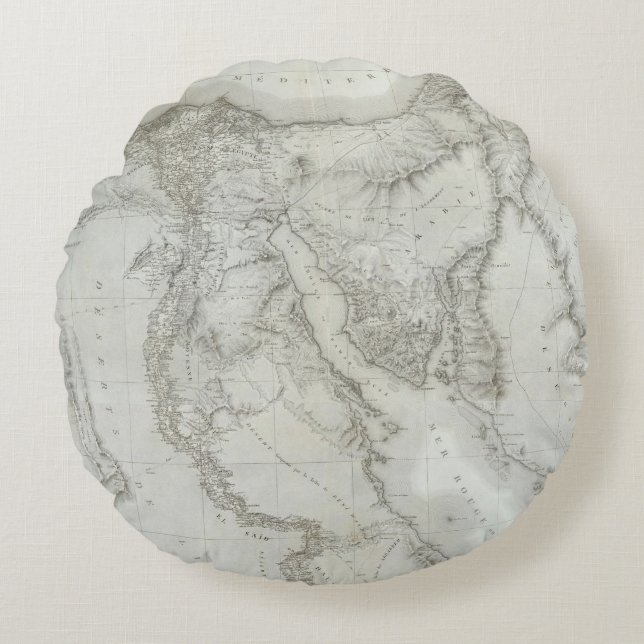 Egypten 8 rund kudde (Framsidan)