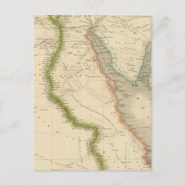 EGYPTEN 8 VYKORT (Framsida)