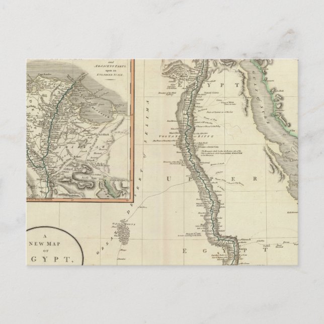 EGYPTEN 8 VYKORT (Framsida)