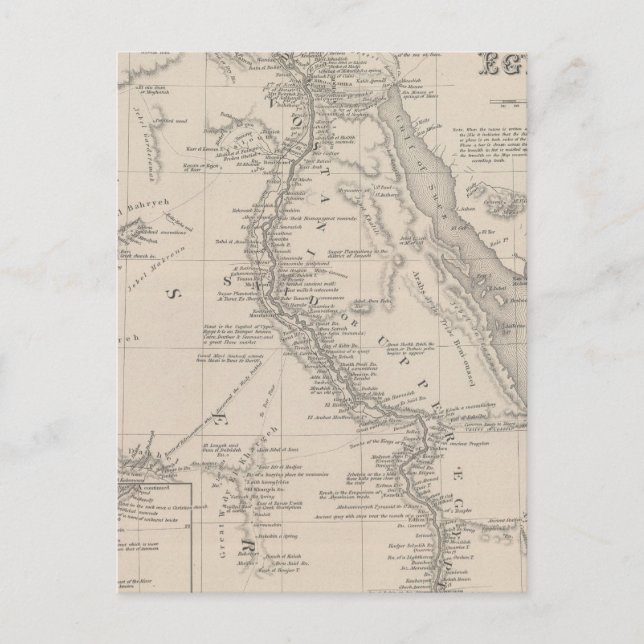 EGYPTEN 9 VYKORT (Framsida)