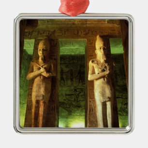 Egypten, Abu Simbel, Staty av Ramses II, Julgransprydnad Metall