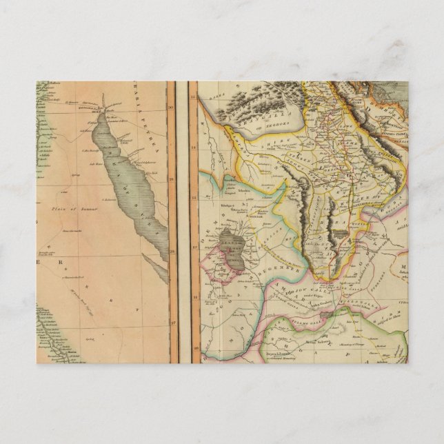 Egypten Abyssinia Vykort (Framsida)