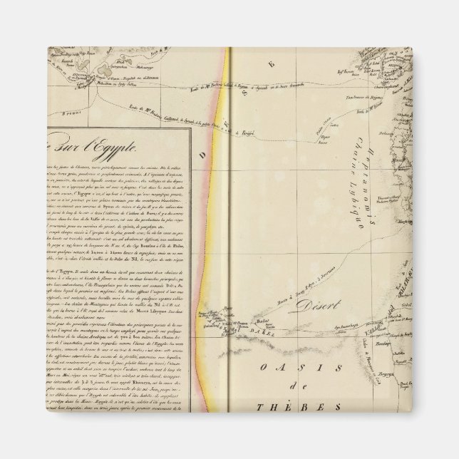 Egypten, Afrika 11 Magnet (Framsidan)