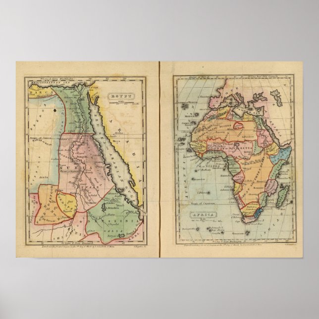 Egypten, Afrika Poster (Framsidan)