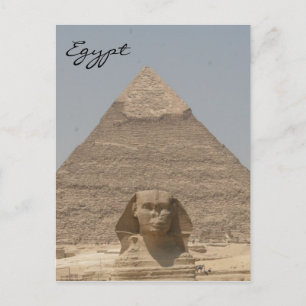 egypten av sfinx khafre vykort