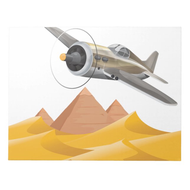 Egypten äventyr anteckningsblock (Framsida)