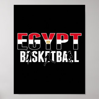 Egypten Basketball Fläkt Jersey Proud Egyptian Spo Poster