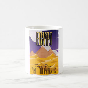 Egypten - Besök Pyramids semesterposter Kaffemugg