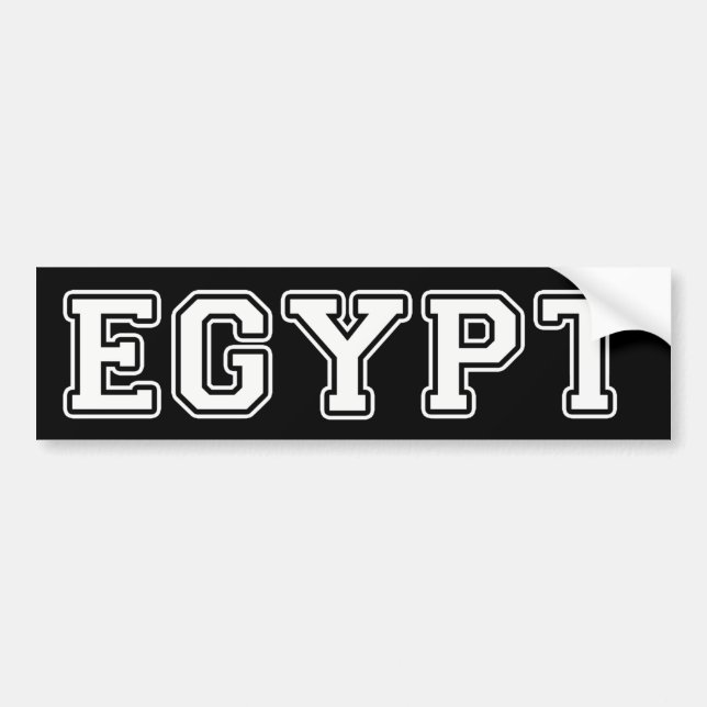 Egypten Bildekal (Framsidan)