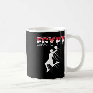 Egypten Bysketbyll Fläkt Jersey - Egyptian Flagga Kaffemugg