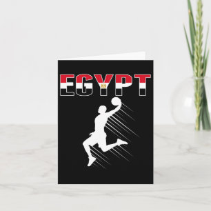 Egypten Bysketbyll Fläkt Jersey - Egyptian Flagga Kort