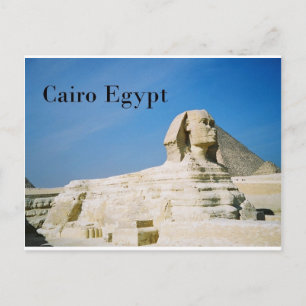 Egypten Cairo Giza Sphinx-2 (St.K) Vykort