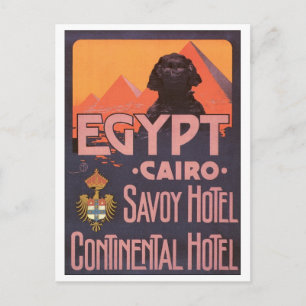 Egypten Cairo Savoy Hotel Vykort