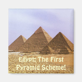 EGYPTEN: Det första Pyramidschemat fungerar Magnet