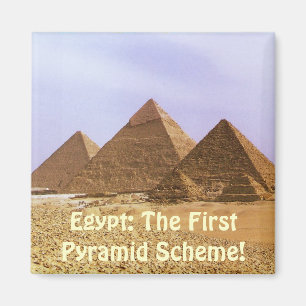 EGYPTEN: Det första Pyramidschemat fungerar Magnet