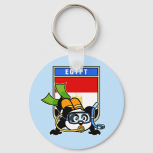 Egypten Dyka Panda Nyckelring