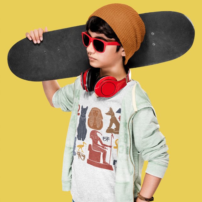 Egypten Egyptian Graphics Collage T Shirt (Skapare uppladdad)