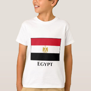 Egypten (egyptiskt) Flagga T Shirt