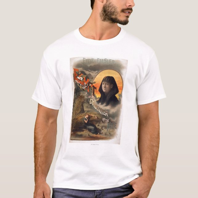 Egypten- eller a-dotter av den Nile scenisken T-shirt (Framsida)