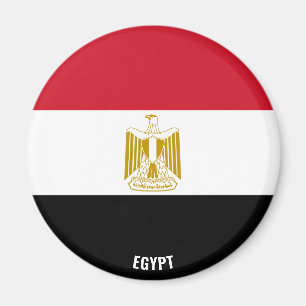 Egypten Flagga Charming Patriotic Magnet