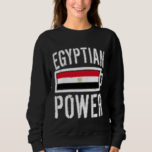 Egypten Flagga Egyptens kraftbatteri Proud Tee