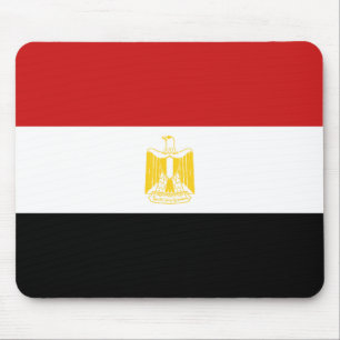Egypten Flagga Mousepad Musmatta