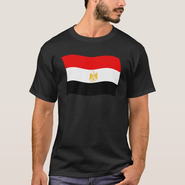 Egypten Flagga Tröja (Framsida)