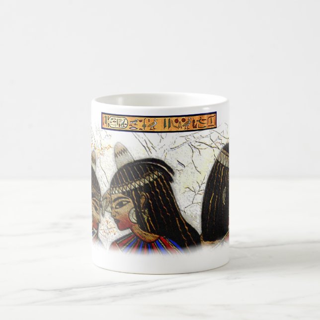 Egypten-Flickor Kaffemugg (Center)