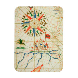 Egypten, floden Nile och Cairo Magnet