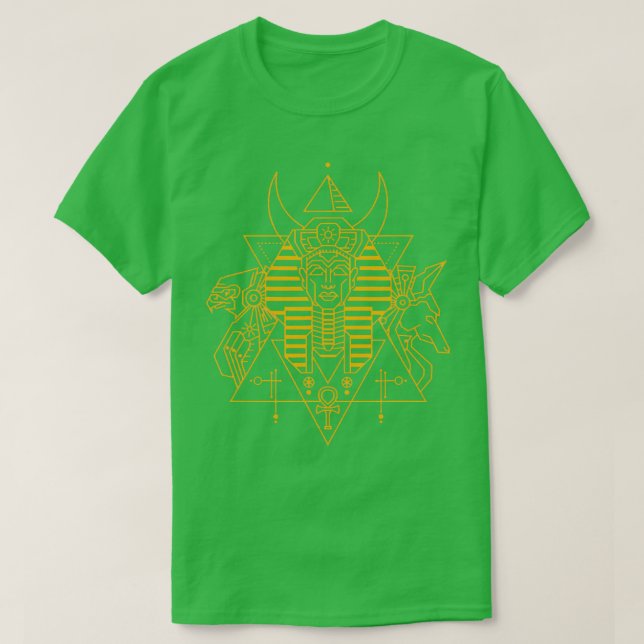 Egypten för den antika egyptiska faraoh t shirt (Design framsida)
