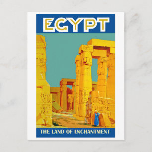 Egypten, förtrollningens land vykort