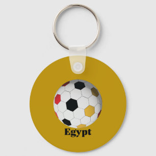Egypten Fotboll Nyckelring