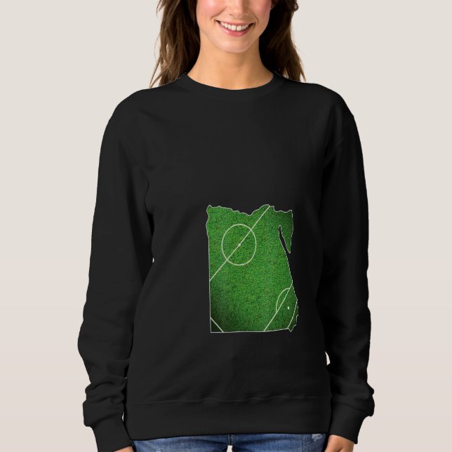 Egypten Fotbollsarena T Shirt (Framsida)
