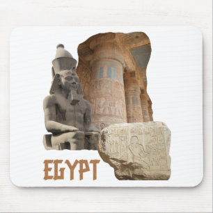 EGYPTEN fotokollage mousserande Musmatta