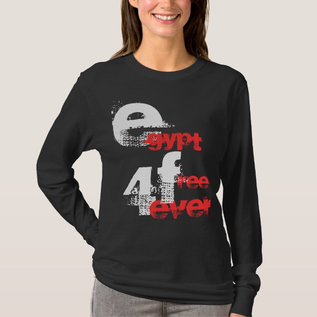EGYPTEN FRITT 4 NÅGON T-SHIRT (Framsida)