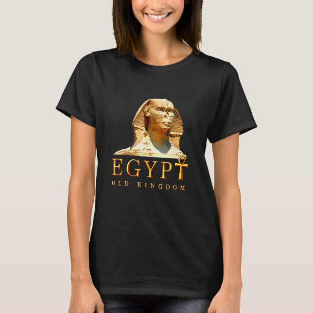 Egypten Gamla Kungariket Pharaoh Ancient Egyptian  T Shirt (Framsida)