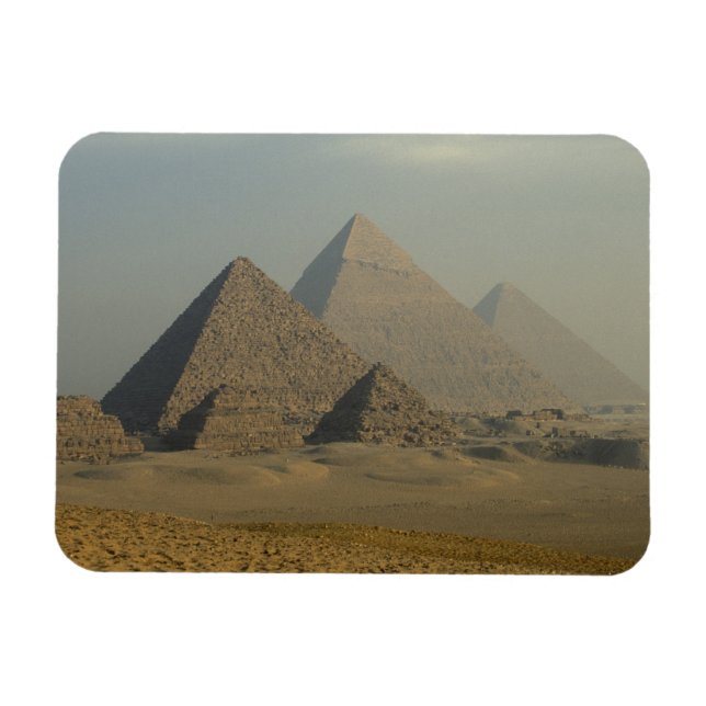 Egypten, Giza, Giza pyramiderna Complex, Giza plat Magnet (Horisontell)