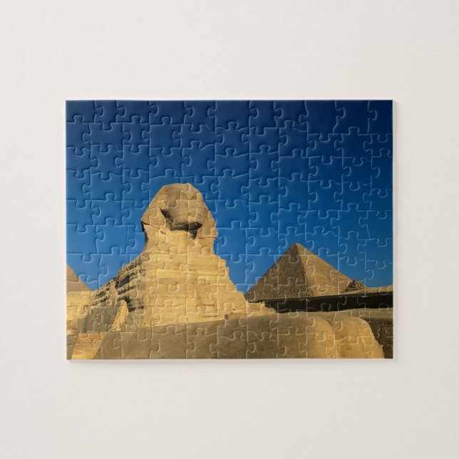 Egypten, Giza, Sfingen, Gammaldynastin, Unesco Pussel (Horisontell)