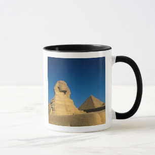 Egypten, Giza, Sfingen, Gammalt rike, Unesco Mugg