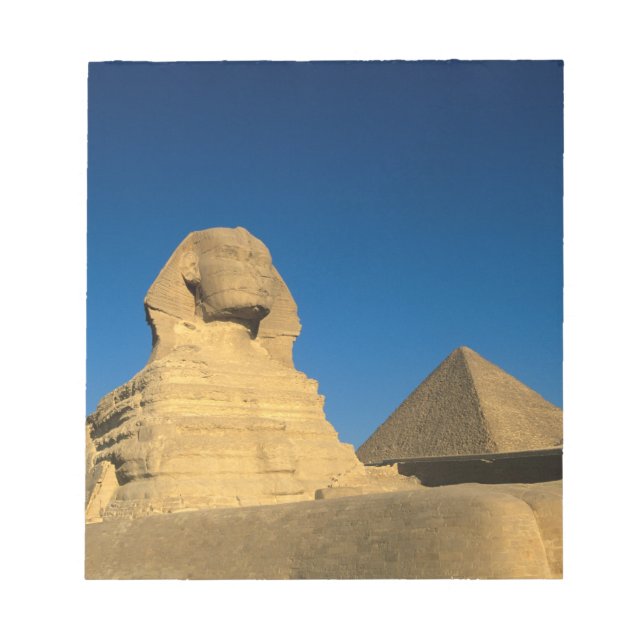 Egypten, Giza, Sphinx, gamla kungariket, Unesco Anteckningsblock (Framsida)