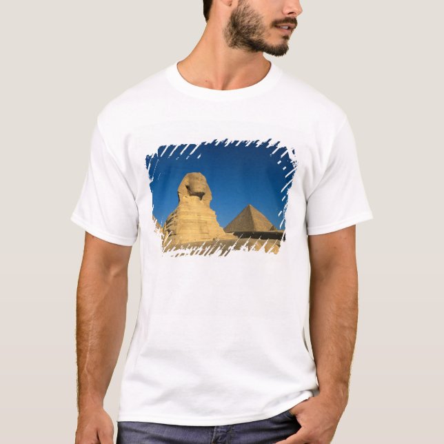 Egypten, Giza, Sphinx, Old Kingdom, Unesco Tee (Framsida)