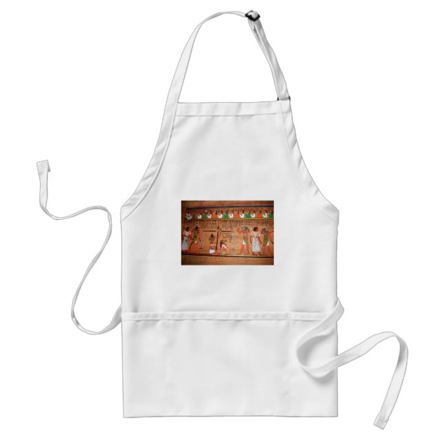Egypten-Hieroglyfer Apron Förkläde (Framsidan)