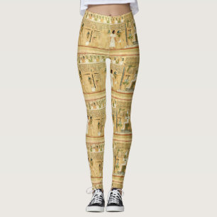 Egypten-Hieroglyfer Kvinnors bensin Leggings