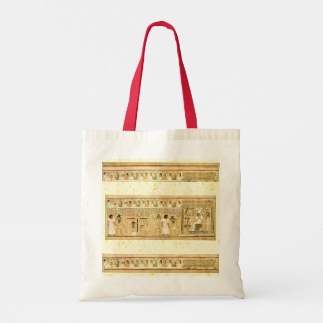 Egypten-Hieroglyfer-skylt Tygkasse (Baksida)